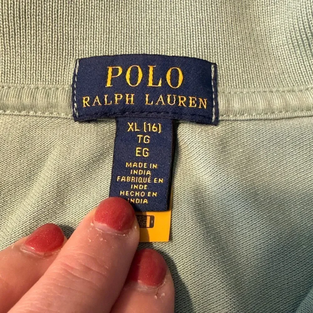 Polo by Ralph Lauren Sleeveless Mint Romper